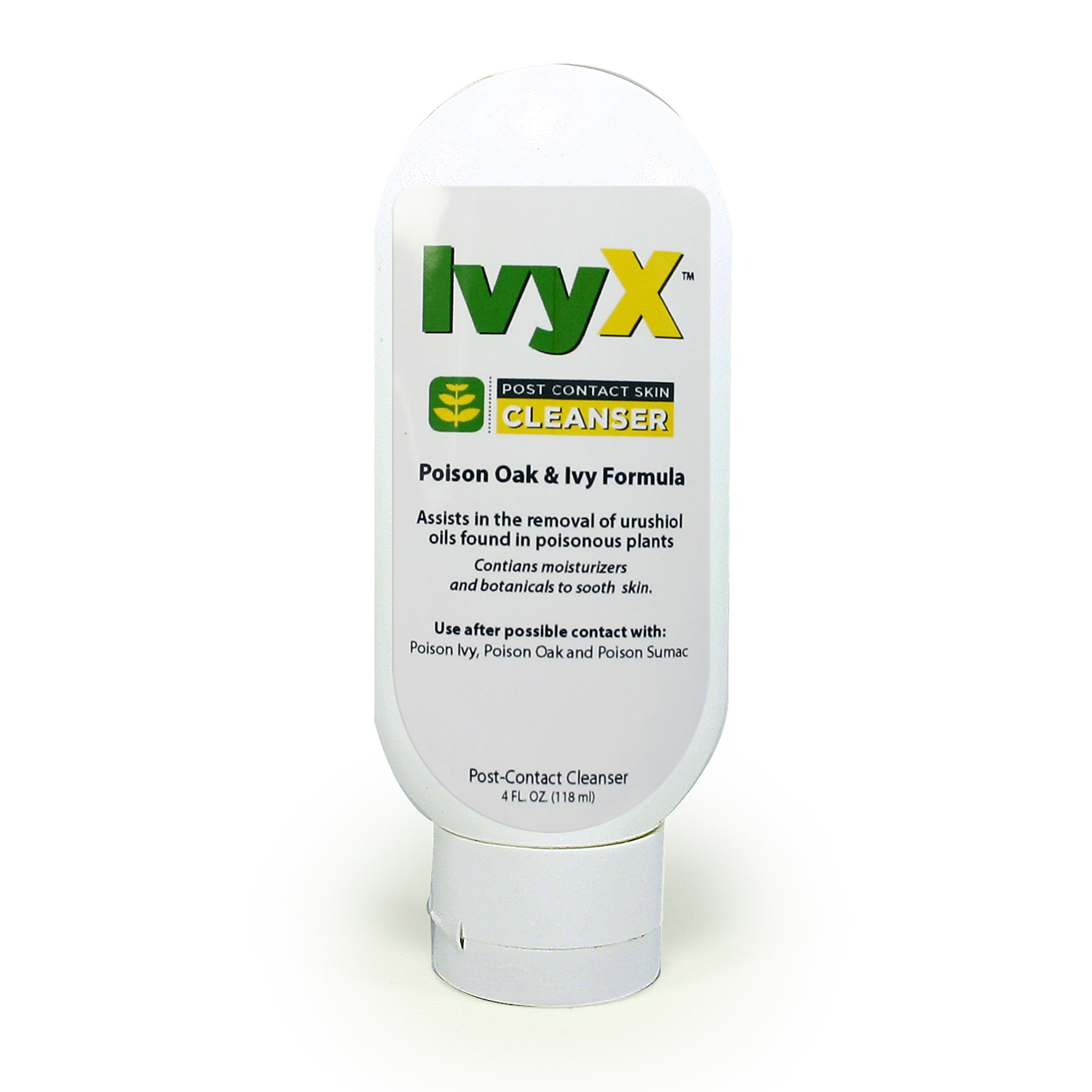 Aero Healthcare IvyX Post-Contact Cleanser — 4 Oz. Tottle, Case of 12, Model# 84664